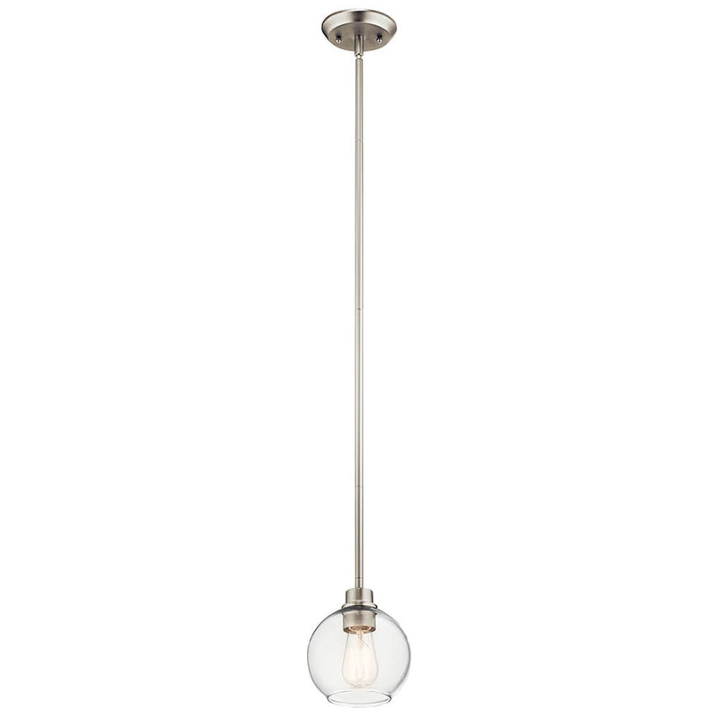 Kichler Harmony 1 Light Mini Pendant Brushed Nickel 44065NI