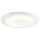 Kichler Zeo 3000K LED 13" Round Flush Mount White 44248WHLED30