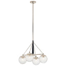 Kichler Marilyn 4 Light Chandelier Polished Nickel 44268PN