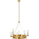 Kichler Cleara 9 Light Chandelier Fox Gold 44315FXG