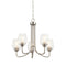 Kichler Valserrano 5 Light Chandelier Brushed Nickel 44377NICS