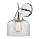 Caden Sconce shown in the Polished Chrome finish with a Clear shade