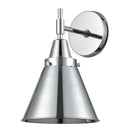 Caden Sconce shown in the Polished Chrome finish with a Polished Chrome shade