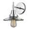 Caden Sconce shown in the Polished Chrome finish with a Polished Chrome shade