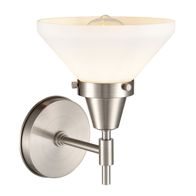 Innovations Lighting Caden 1 Light 9" Sconce 447-1W-SN-W-LED