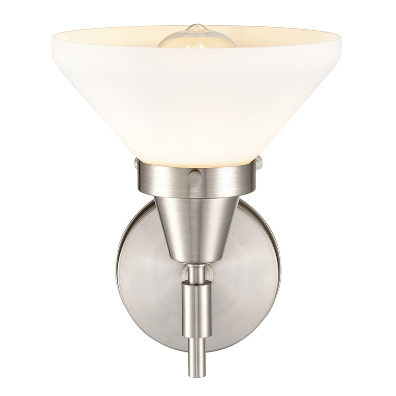 Innovations Lighting Caden 1 Light 9" Sconce 447-1W-SN-W-LED