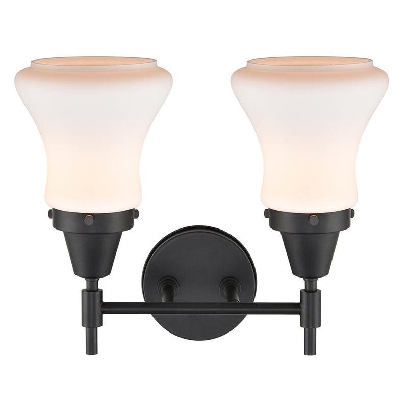 Innovations Lighting Caden 2 Light 15" Bath Vanity Light 447-2W-BK-G191-LED