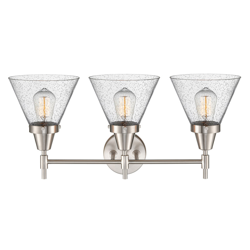 Innovations Lighting Caden 3 Light 26" Bath Vanity Light 447-3W-SN-G44-LED