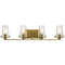 Kichler Alton 4 Light Vanity Light Natural Brass 45298NBR