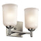 Kichler Shailene 2 Light Vanity Light Brushed Nickel 45573NI