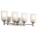 Kichler Shailene 4 Light Vanity Light Brushed Nickel 45575NI