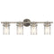 Kichler Brinley 4 Light Vanity Light Brushed Nickel 45690NI