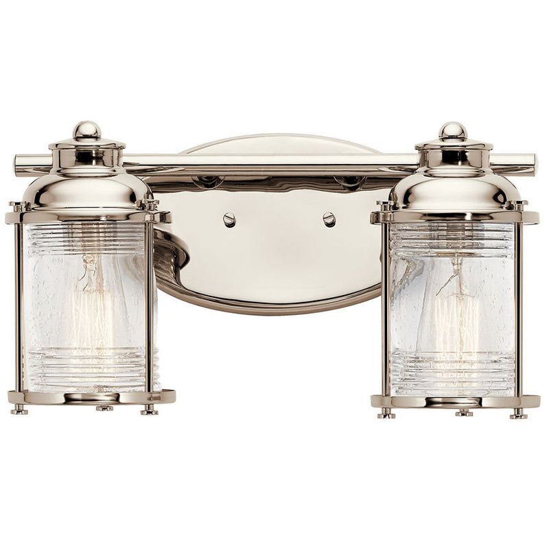 Kichler Ashland Bay 2 Light Vanity Light Polished Nickel 45771PN