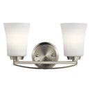 Kichler Tao 2 Light Vanity Light Brushed Nickel 45889NI