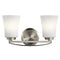 Kichler Tao 2 Light Vanity Light Brushed Nickel 45889NI