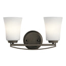 Kichler Tao 2 Light Vanity Light Olde Bronze 45889OZ