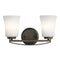 Kichler Tao 2 Light Vanity Light Olde Bronze 45889OZ