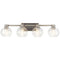 Kichler Harmony 4 Light Vanity Light Brushed Nickel 45895NI