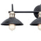 Kichler Clyde 3 Light Vanity Light Black 45945BK