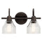 Kichler Avery 2 Light Vanity Light Olde Bronze 45972OZ