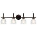 Kichler Avery 4 Light Vanity Light Olde Bronze 45974OZ