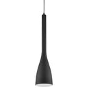 Dainolite 1 Light Pendant Black 480-1P-BK