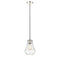 Fairfield Mini Pendant shown in the Polished Nickel finish with a Seedy shade