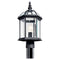 Kichler Barrie 1 Light Post Mount Black 49187BK