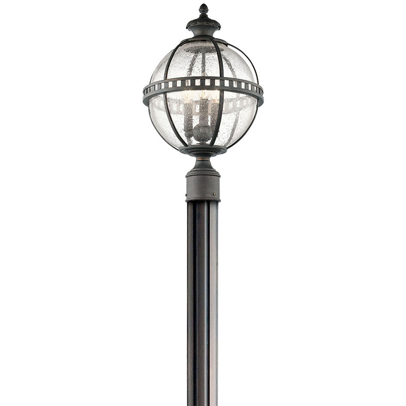 Kichler Halleron 3 Light Post Light Londonderry 49604LD