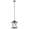 Kichler Argyle 1 Light Pendant with LED Bulb Weathered Zinc 49747WZCL18