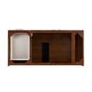 James Martin Metropolitan 48" Single Vanity American Walnut with 3 cm Galala Beige Top 850-V48-AWT-3OGLB