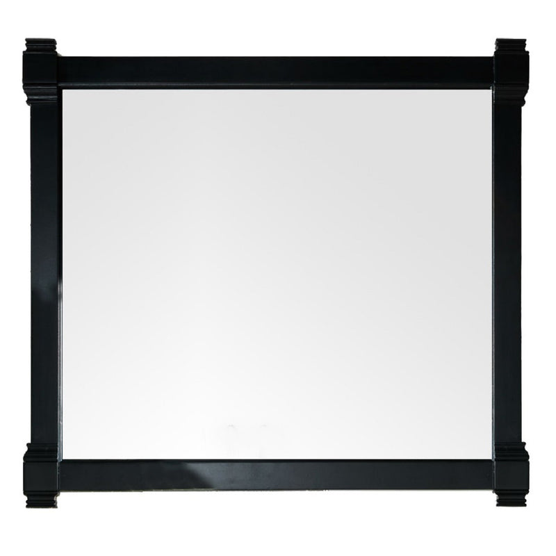 James Martin Brittany 60" Single Vanity Black Onyx with 3 cm Charcoal Soapstone Quartz Top 650-V60S-BKO-3CSP