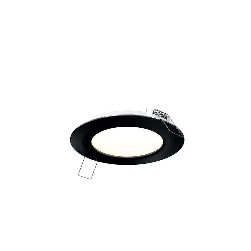 Dals Lighting 4" Round Cct LED Recessed Panel Light 5004-CC-BK