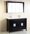 Bellaterra 48 Inch Double Sink Vanity 500410D-ES-WH-48D