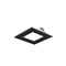 Dals Lighting 4" Square Cct LED Recessed Panel Light 5004SQ-CC-BK