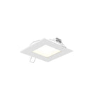Dals Lighting 4" Square Cct LED Recessed Panel Light 5004SQ-CC-WH
