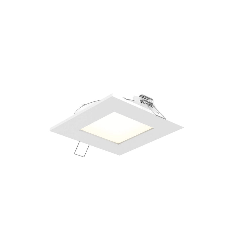 Dals Lighting 4" Square Cct LED Recessed Panel Light 5004SQ-CC-WH