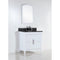 Bellaterra 30" Single Sink Vanity With Black Galaxy Top 500701-30-BG