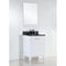 Bellaterra 24" Single Sink Vanity With Black Galaxy Top 500709-24-BG
