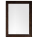 James Martin Bristol 29" Rectangular Mirror Burnished Mahogany 157-M29-BNM