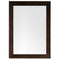 James Martin Bristol 29" Rectangular Mirror Burnished Mahogany 157-M29-BNM