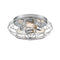 Muselet Flush Mount shown in the Polished Chrome finish