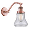 Bellmont Sconce shown in the Antique Copper finish with a Seedy shade