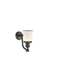 Innovations Lighting Small Canton 1 Light Sconce Part Of The Franklin Restoration Collection 515-1W-OB-G181S-LED