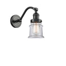 Canton Sconce shown in the Oil Rubbed Bronze finish with a Clear shade