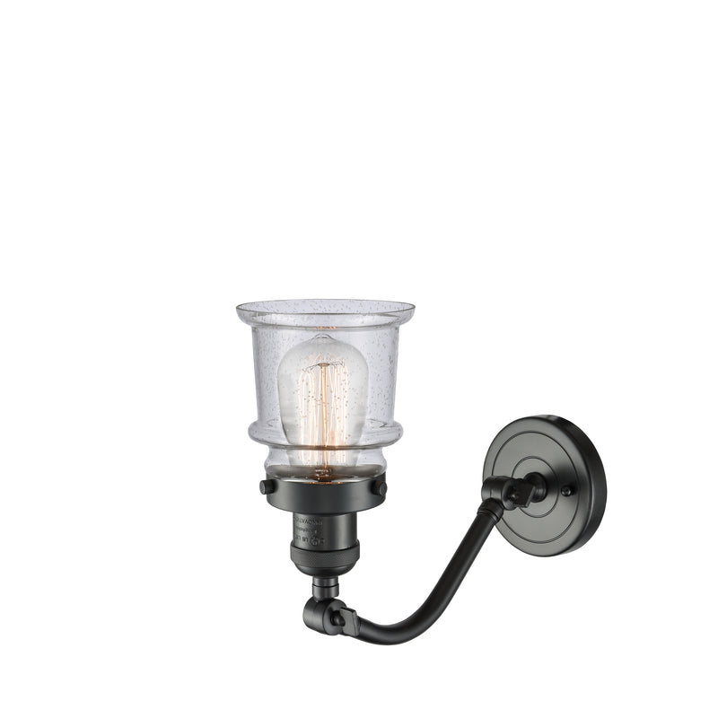 Innovations Lighting Small Canton 1 Light Sconce Part Of The Franklin Restoration Collection 515-1W-OB-G184S-LED