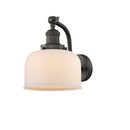 Bell Sconce shown in the Oil Rubbed Bronze finish with a Matte White shade