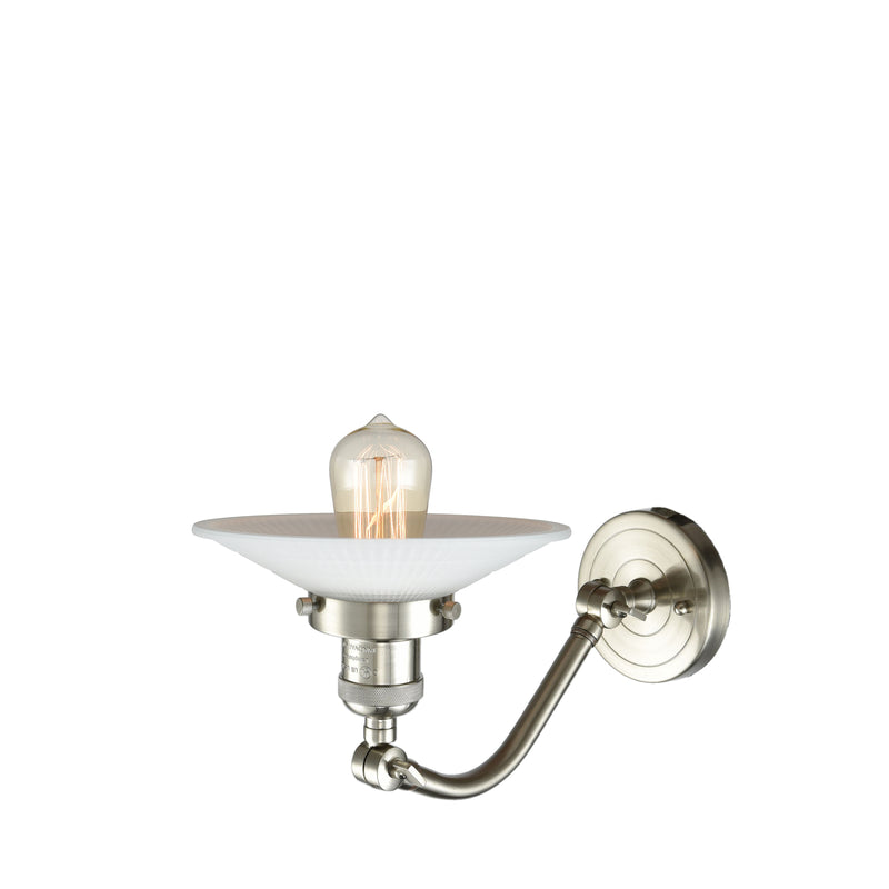 Innovations Lighting Halophane 1 Light Sconce Part Of The Franklin Restoration Collection 515-1W-SN-G1-LED