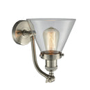 Innovations Lighting Large Cone 1 Light Sconce Part Of The Franklin Restoration Collection 515-1W-SN-G42-LED