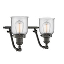 Innovations Lighting Small Bell 2 Light Bath Vanity Light Part Of The Franklin Restoration Collection 515-2W-OB-G52-LED